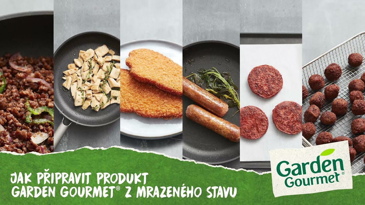 Jak připravit produkty GARDEN GOURMET® z mrazeného stavu