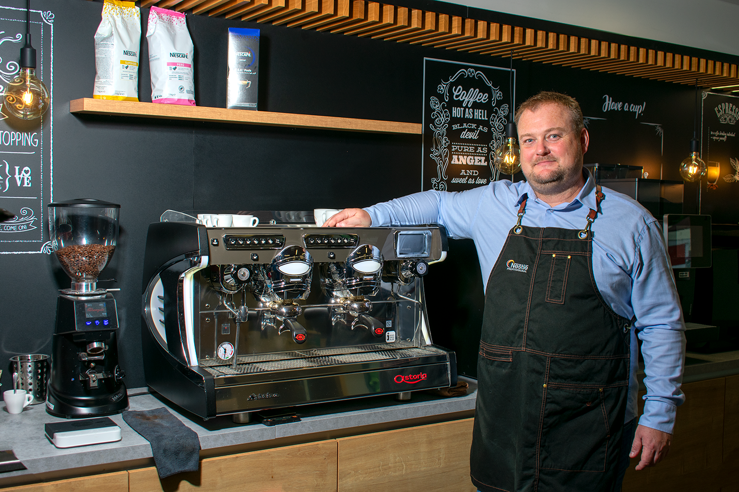 Barista Jiří Čad