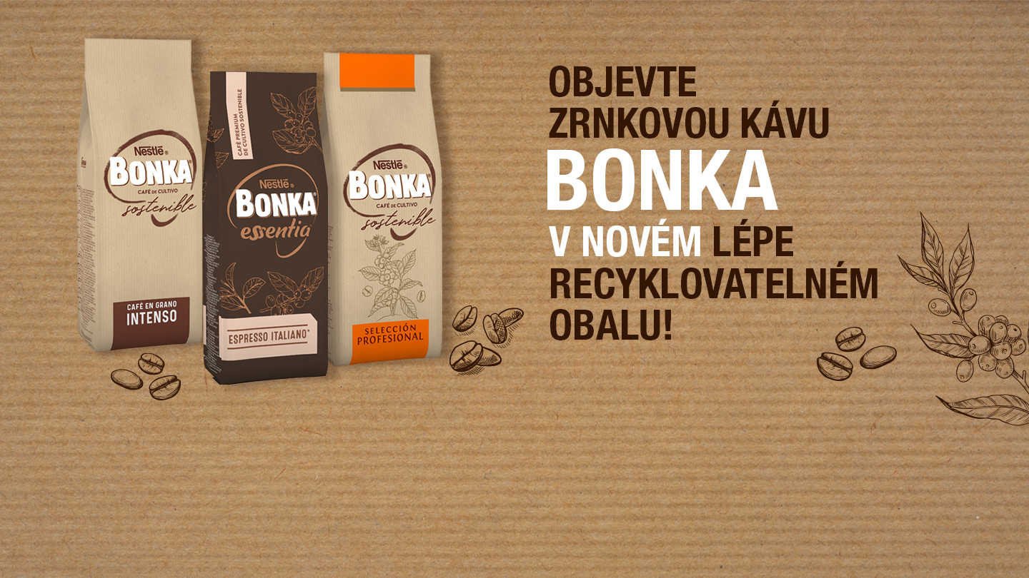 Bonka nové obaly