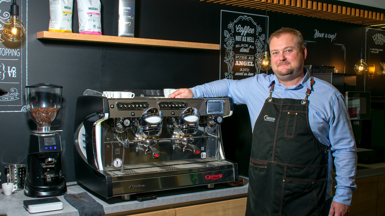 Barista Jiří Čad