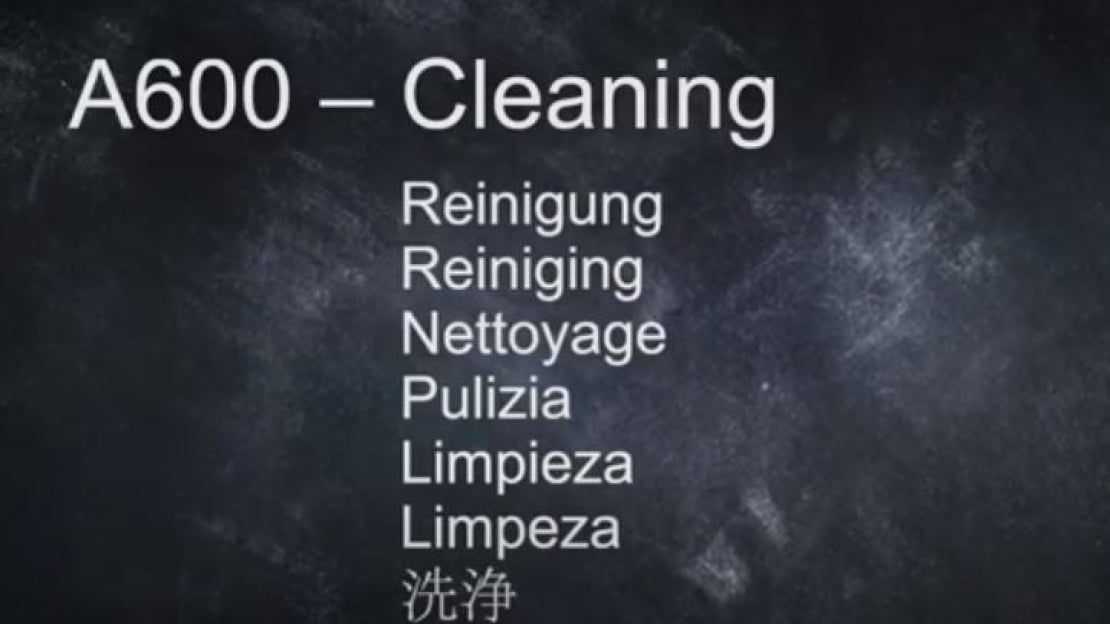 Franke A600 cleaning