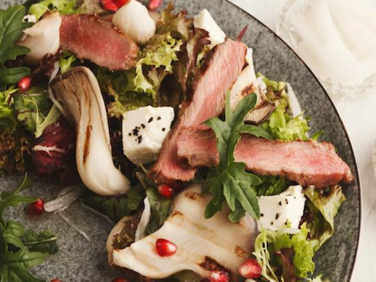 Pork and Pomegranate dish