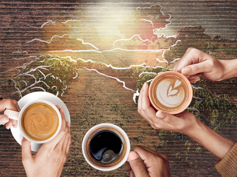 Udržitelnost Nescafé bílé obaly