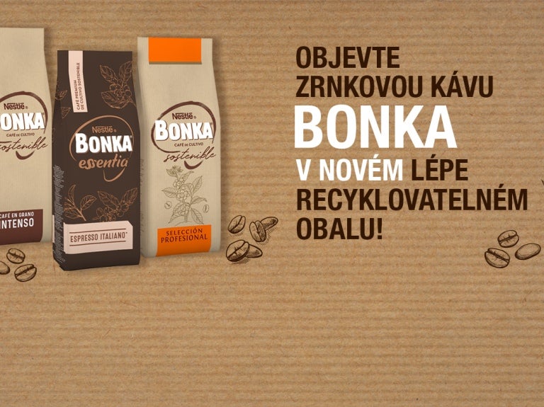 Bonka nové obaly