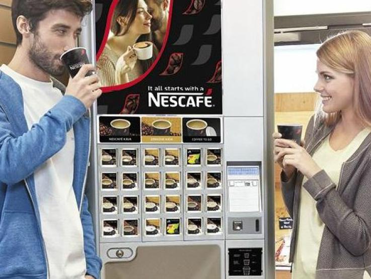 Nestlé Professional - Kávové a nápojové automaty Nescafé