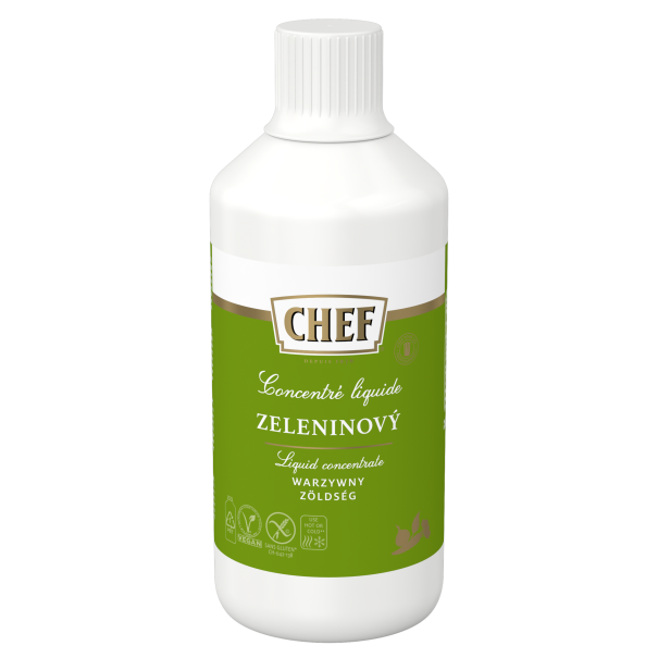CHEF Tekutý koncentrát zeleninový 4x1L