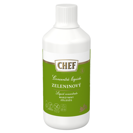 CHEF Tekutý koncentrát zeleninový 4x1L