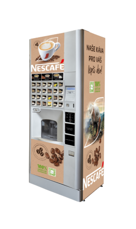 Automat na kávu Luce X2 s brandingem NESCAFÉ