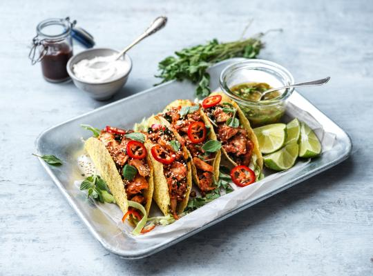 krupave-tacos-s-marinovanymi-nudlickami-v-omacce-mole-kapustou-a-salsou-verde2
