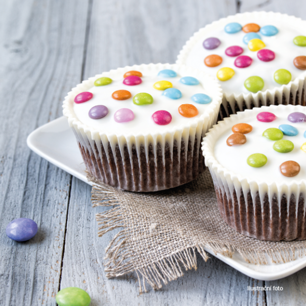 Happy Smarties muffin