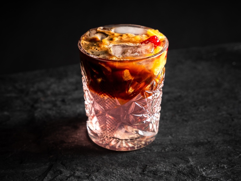 Summer Fruit Espresso Tonic
