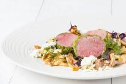 Panenka v bylinkové krustě