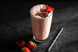 jahodový granko shake