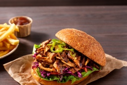 čínský pikantní burger