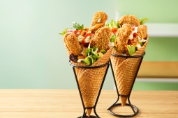 wafle kornout se stripsy