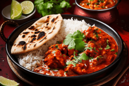 Jemná tikka masala s rajčaty a jogurtem