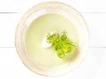 Vichyssoise z mladého pórku a okurek2