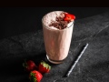 jahodový granko shake