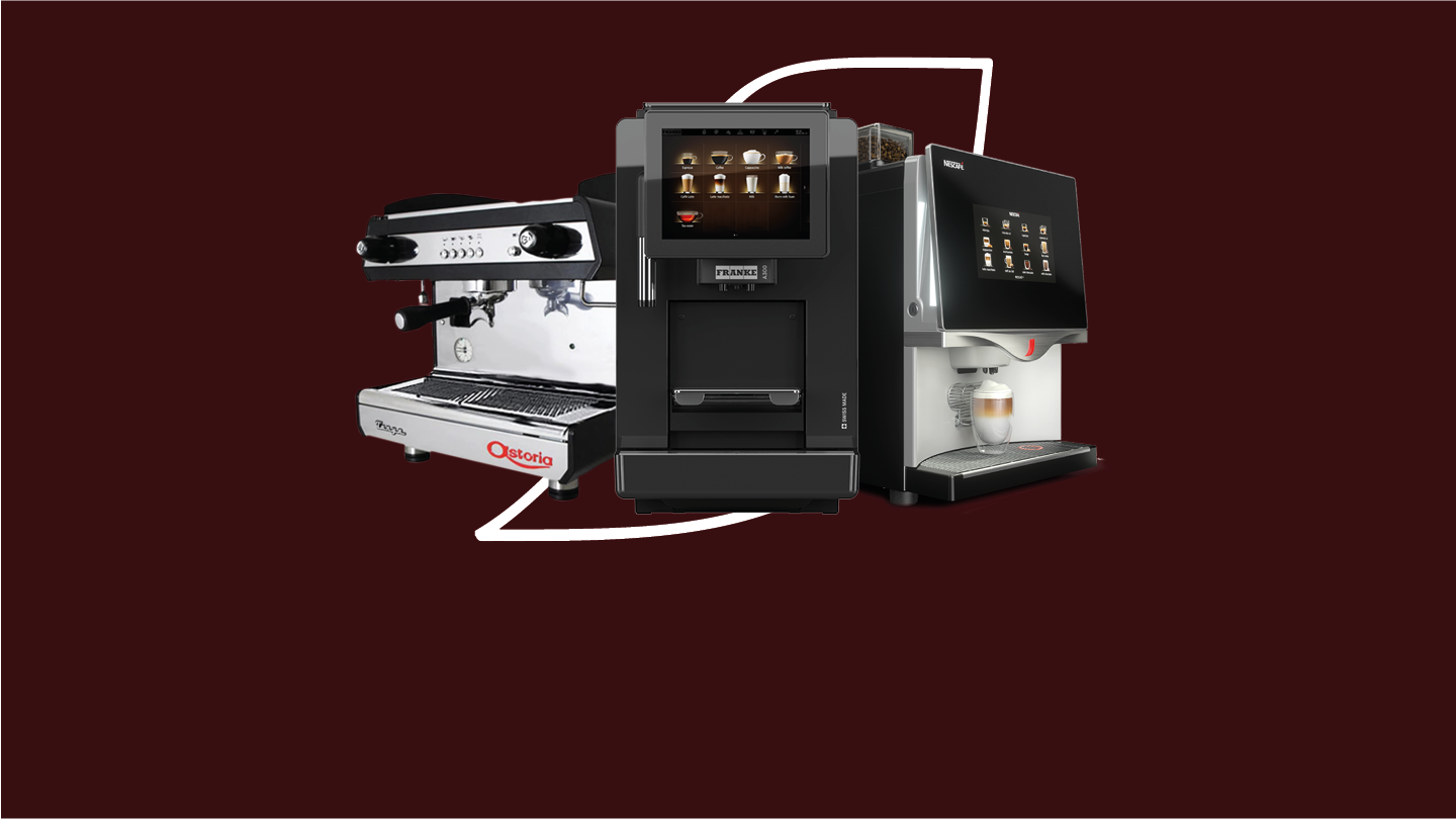 Pronájem profesionálního kávovaru - Nestlé Professional